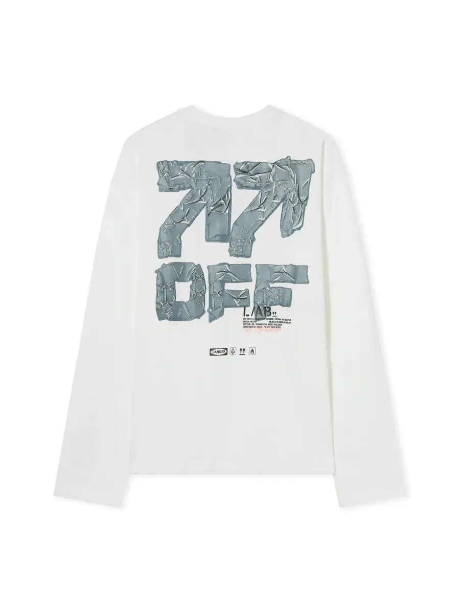 Off-White L/AB Off Active Tape Long-Sleeved T-Shirt | Thumbnail 2 Off-White L/AB Off Active Tape Long-Sleeved T-Shirt | Thumbnail 2