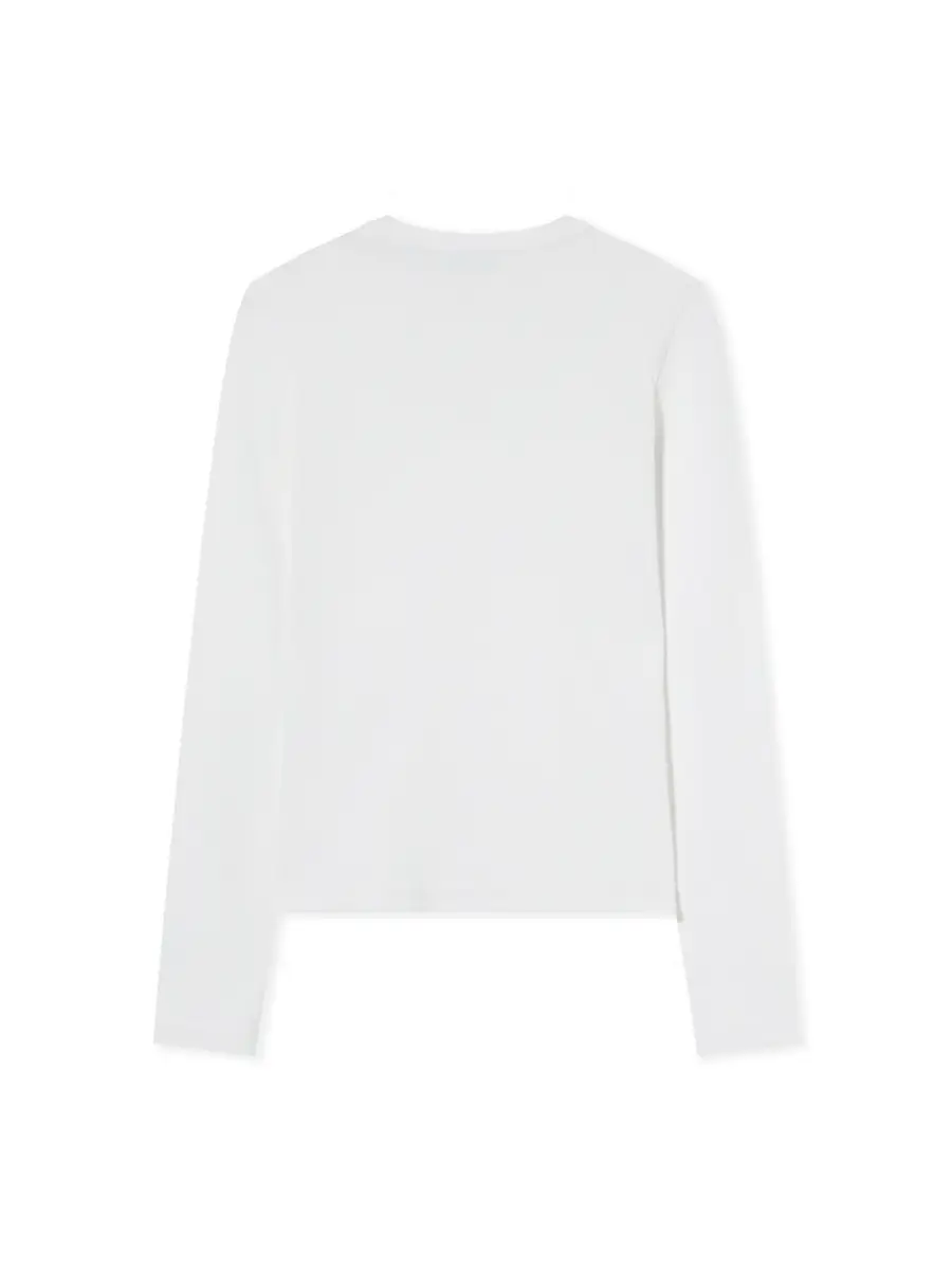 Off-White Off Stamp Ribbed Long Sleeves T-Shirt | Thumbnail 2 Off-White Off Stamp Ribbed Long Sleeves T-Shirt | Thumbnail 2