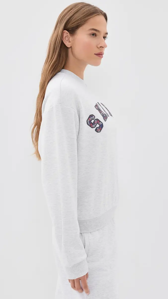 Skims Classic Crew Neck Lhg Arched Plaid | Thumbnail 4 Skims Classic Crew Neck Lhg Arched Plaid | Thumbnail 4
