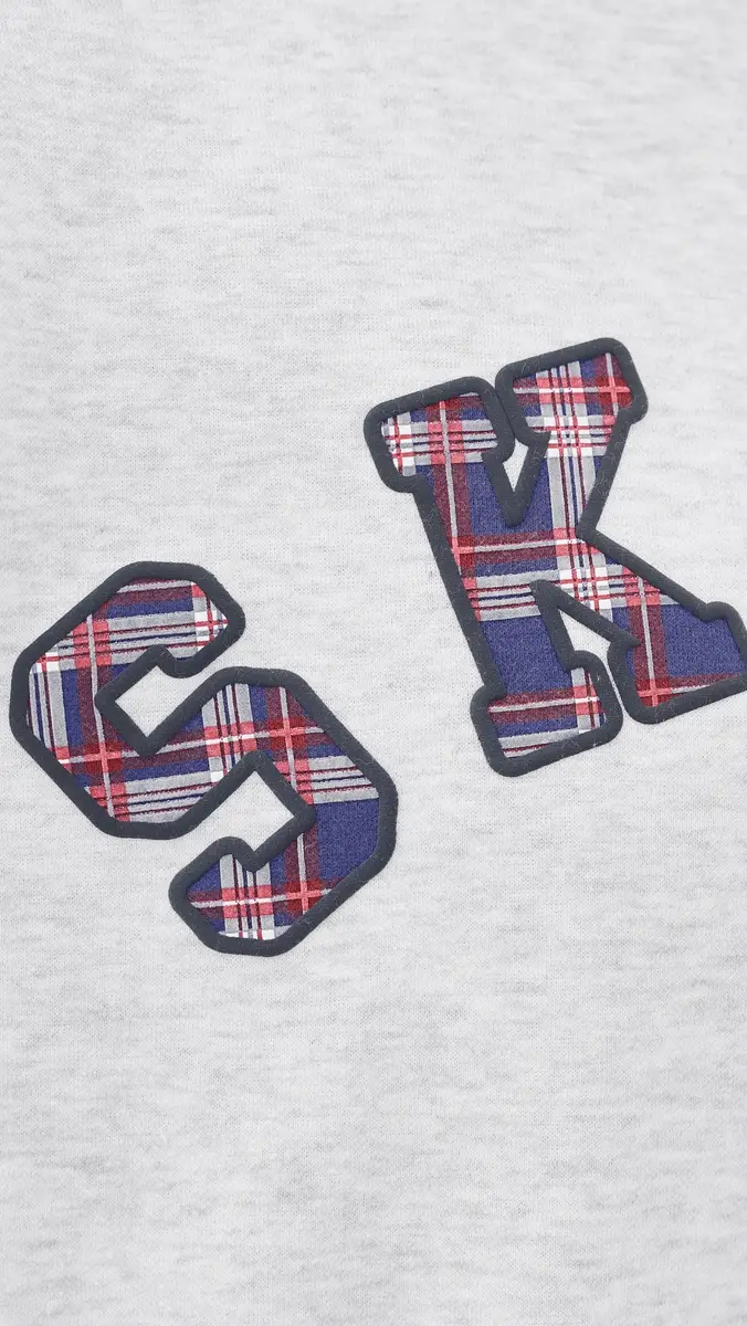 Skims Classic Crew Neck Lhg Arched Plaid | Thumbnail 6 Skims Classic Crew Neck Lhg Arched Plaid | Thumbnail 6