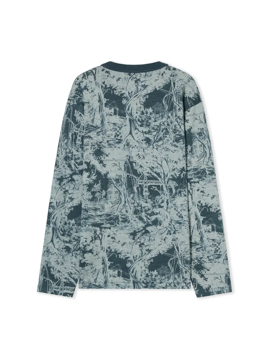 Off-White City Nature Relaxed Long Sleeve T-Shirt | Thumbnail 2 Off-White City Nature Relaxed Long Sleeve T-Shirt | Thumbnail 2