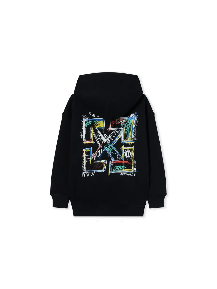 Off-White Arrow Scribble Hoodie | Image 1 Off-White Arrow Scribble Hoodie | Image 1