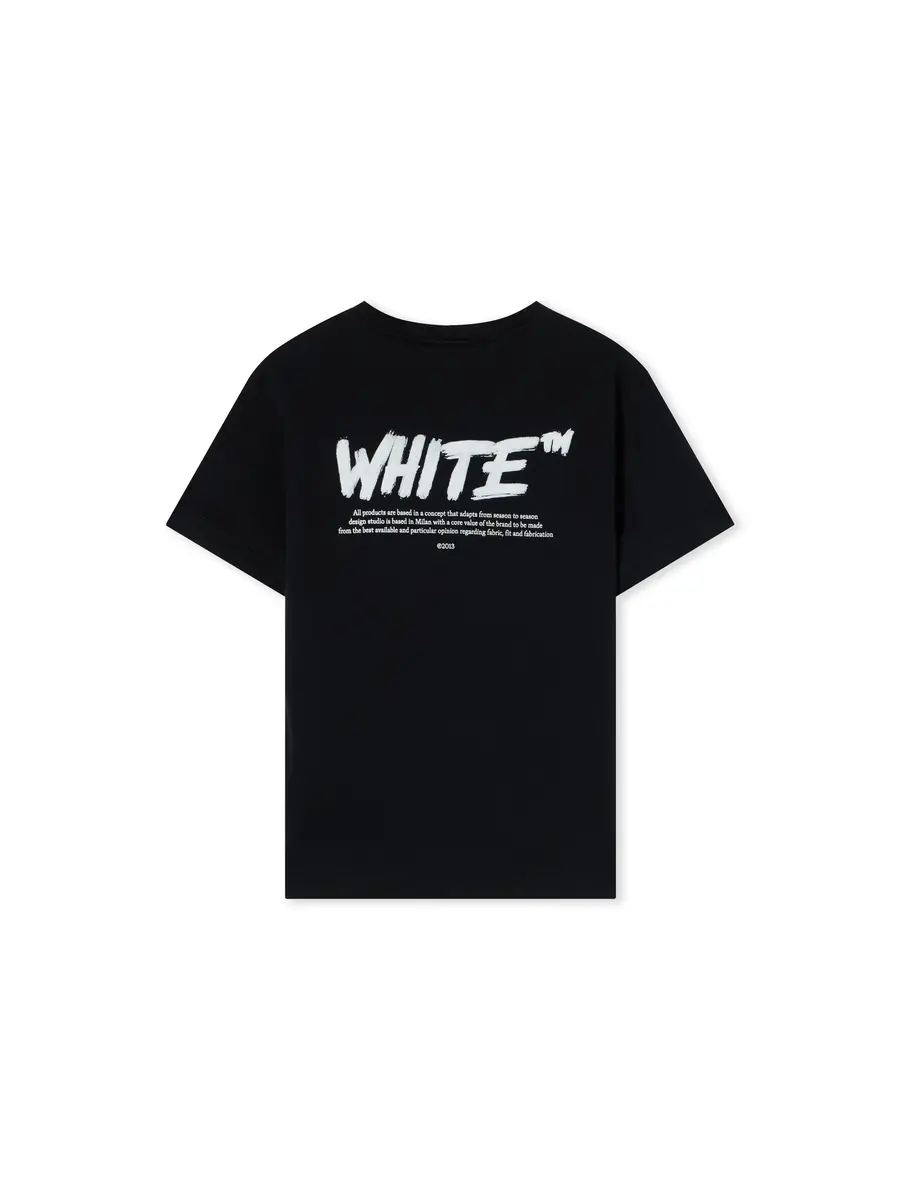Off-White Shared Logo Short Sleeve T-Shirt | Image 1 Off-White Shared Logo Short Sleeve T-Shirt | Image 1