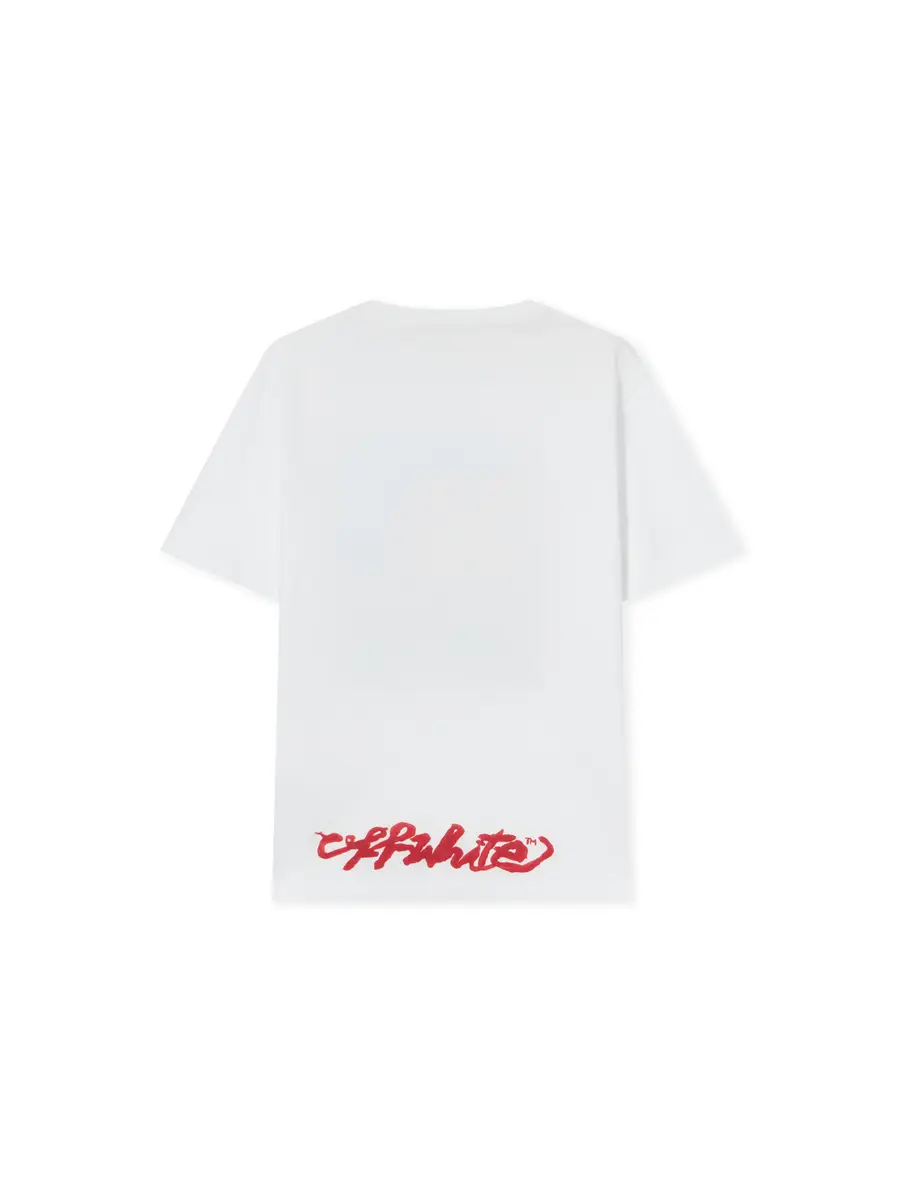 Off-White Arrow Painting Short Sleeve T-Shirt | Image 1 Off-White Arrow Painting Short Sleeve T-Shirt | Image 1