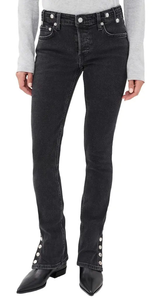 RE/DONE Britt Studded Jeans Back Track | Image 1 RE/DONE Britt Studded Jeans Back Track | Image 1