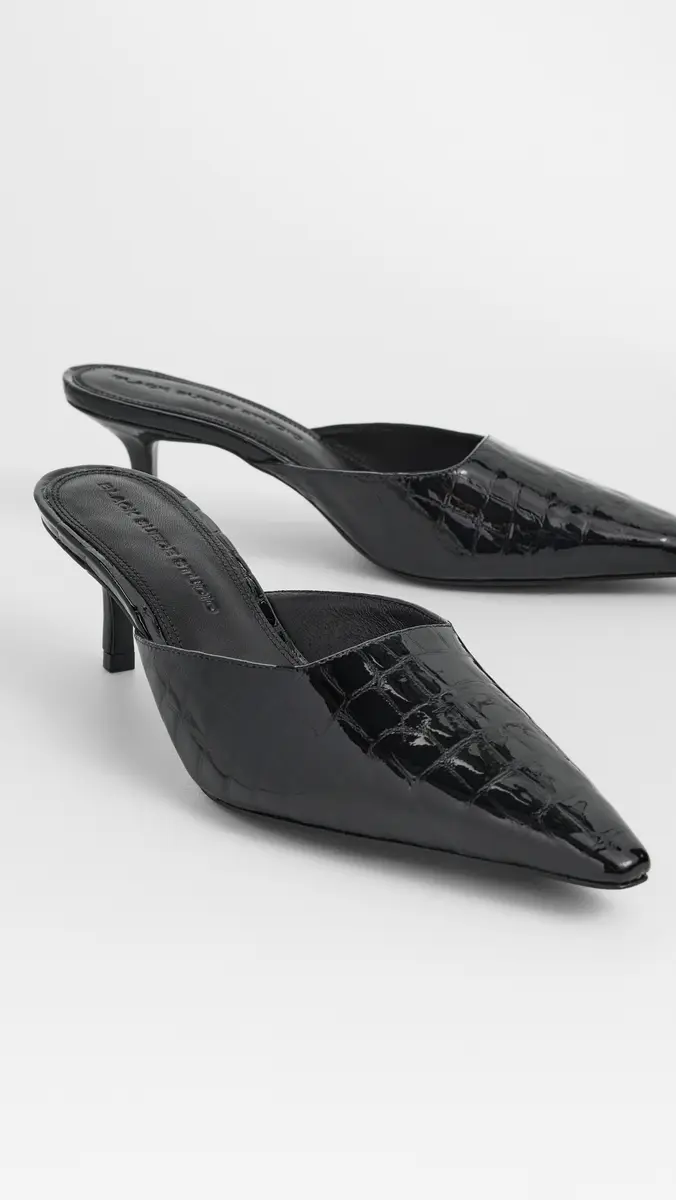 Black Suede Studio Riley 50 Heels | Thumbnail 5 Black Suede Studio Riley 50 Heels | Thumbnail 5