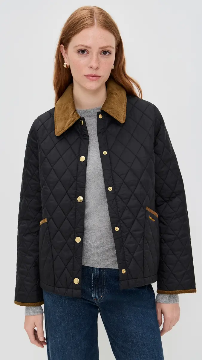Barbour Icons Cropped Liddesdale Quilted Jacket | Thumbnail 2 Barbour Icons Cropped Liddesdale Quilted Jacket | Thumbnail 2