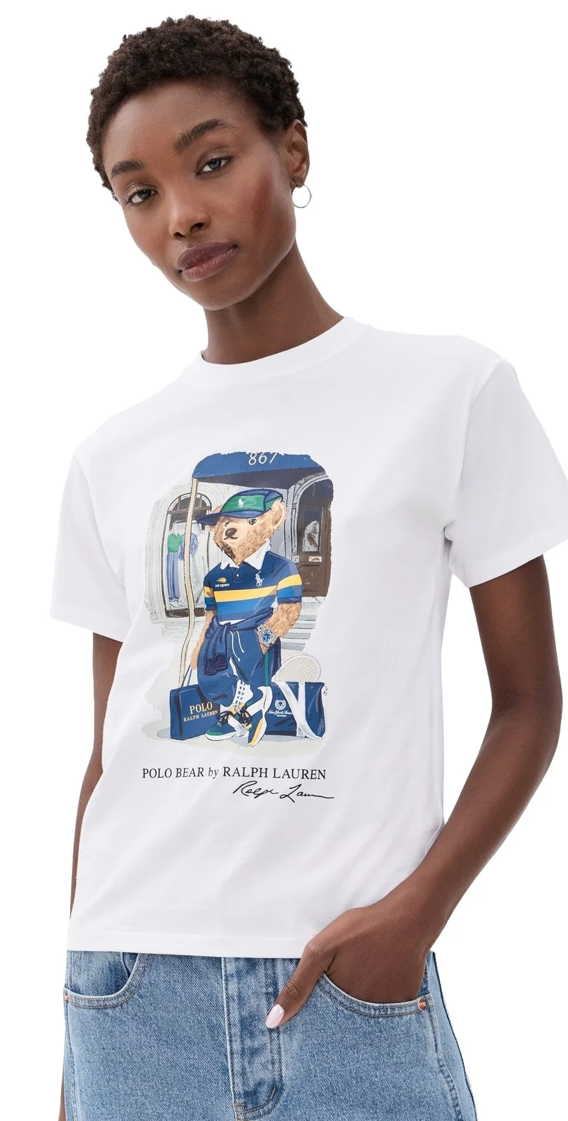 x US Open Short Sleeve Crew Neck Jersey Tee