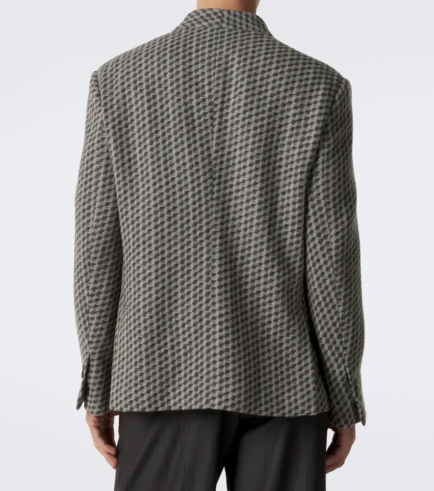 Giorgio Armani Cashmere and wool-blend blazer | Thumbnail 7 Giorgio Armani Cashmere and wool-blend blazer | Thumbnail 7