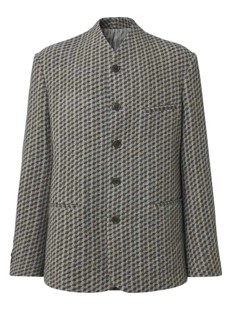 Cashmere and wool-blend blazer Cashmere and wool-blend blazer