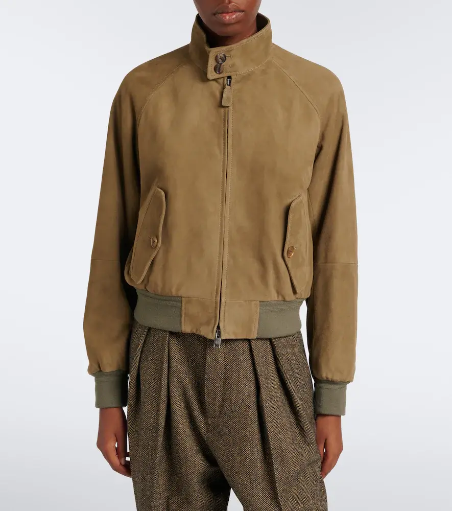 Ralph Lauren Collection Suede bomber jacket | Thumbnail 5 Ralph Lauren Collection Suede bomber jacket | Thumbnail 5