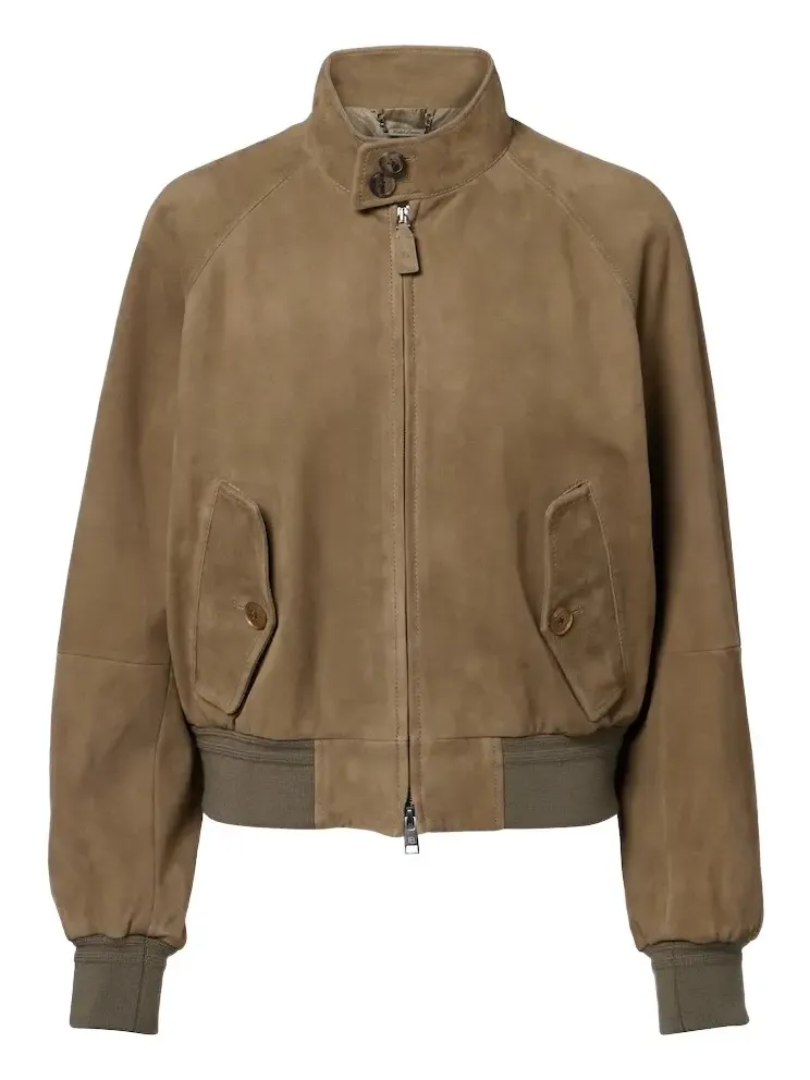 Suede bomber jacket Suede bomber jacket