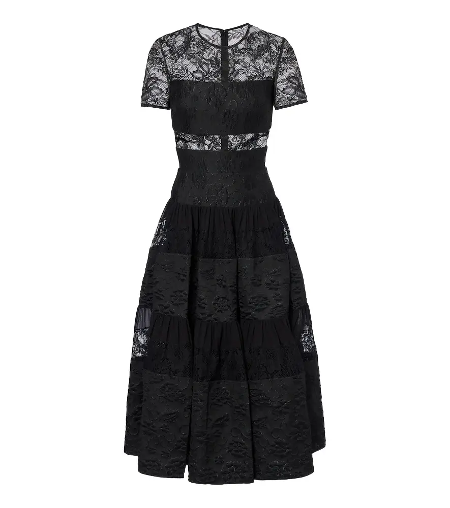 Elie Saab Lace midi dress | Image 1 Elie Saab Lace midi dress | Image 1