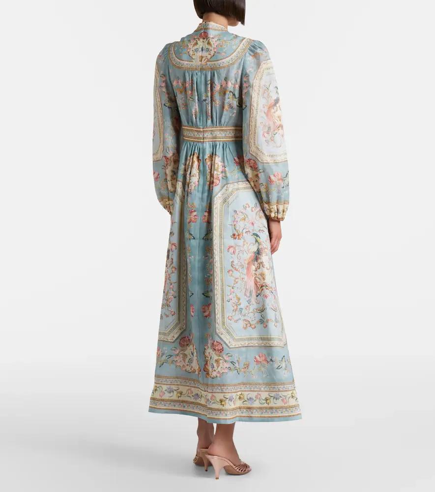 Zimmermann Roselight floral linen maxi dress | Thumbnail 2 Zimmermann Roselight floral linen maxi dress | Thumbnail 2