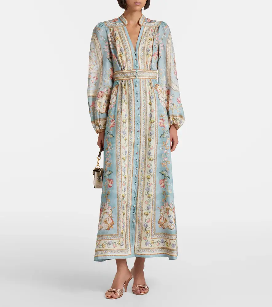 Zimmermann Roselight floral linen maxi dress | Thumbnail 4 Zimmermann Roselight floral linen maxi dress | Thumbnail 4