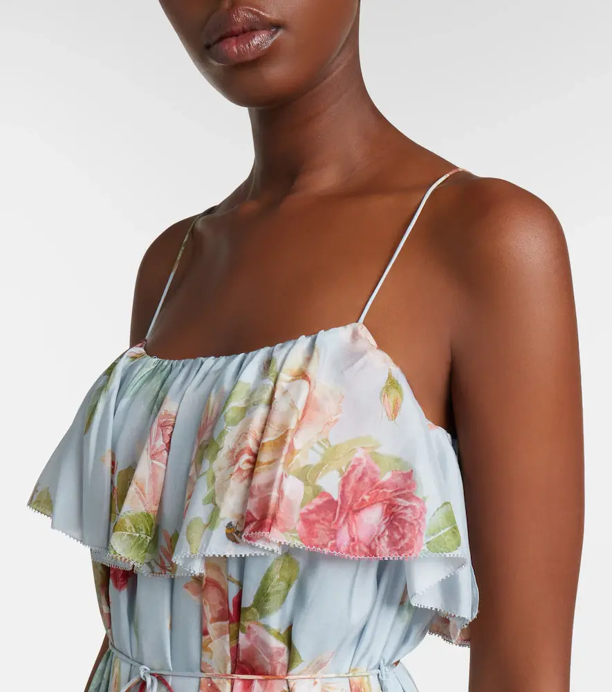 Zimmermann Roselight floral ruffled silk maxi dress | Thumbnail 5 Zimmermann Roselight floral ruffled silk maxi dress | Thumbnail 5