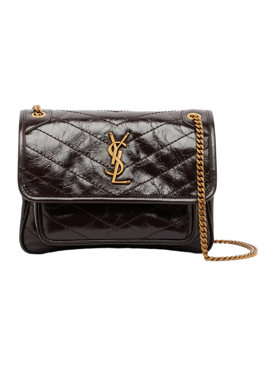 Niki Small leather shoulder bag