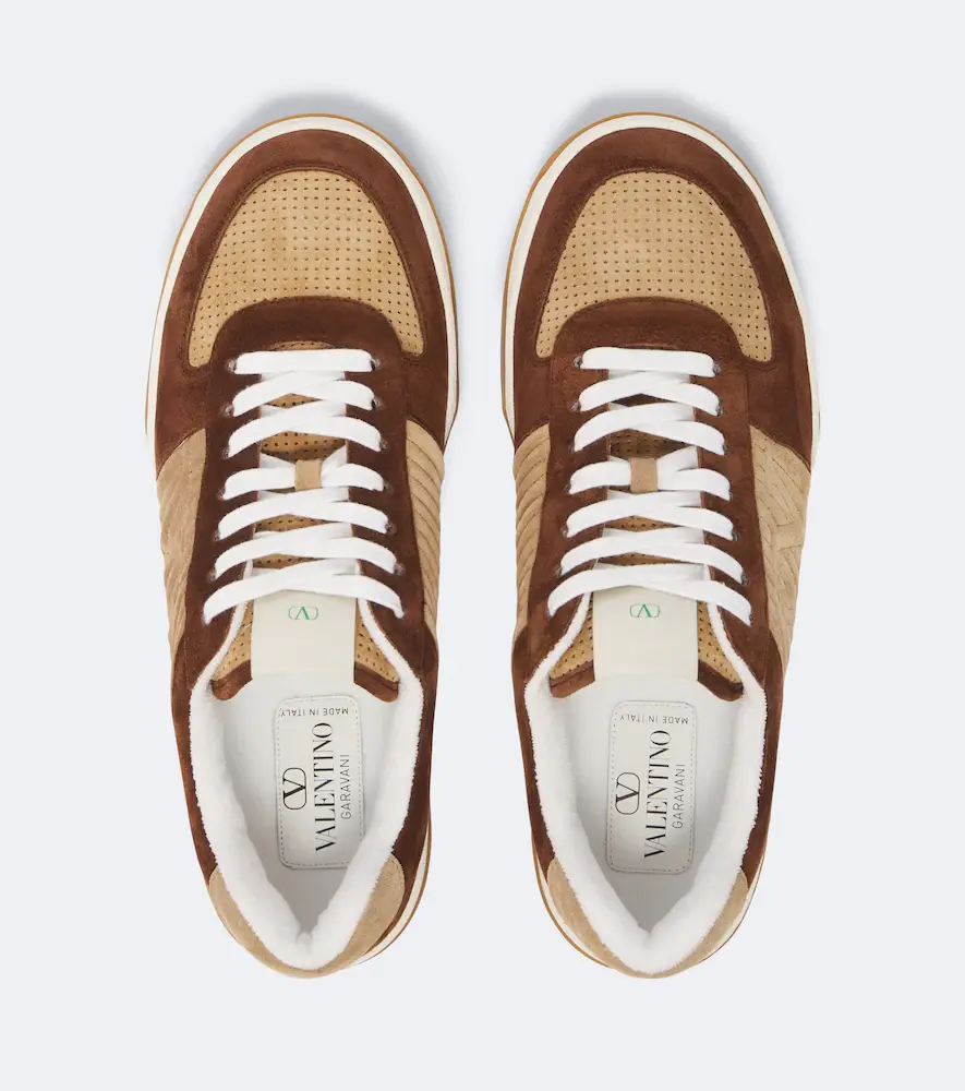 Valentino Garavani VLogo Sparry suede sneakers | Thumbnail 3