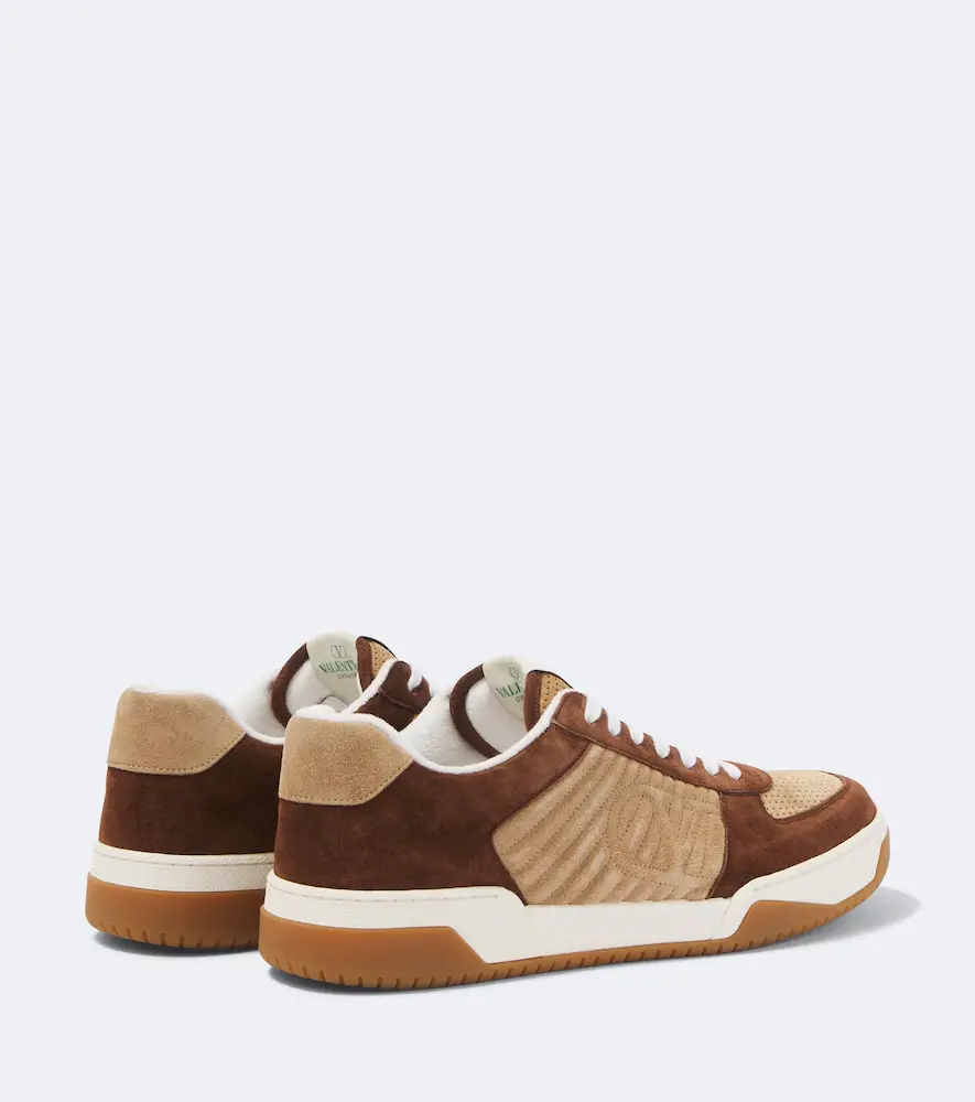 Valentino Garavani VLogo Sparry suede sneakers | Thumbnail 4