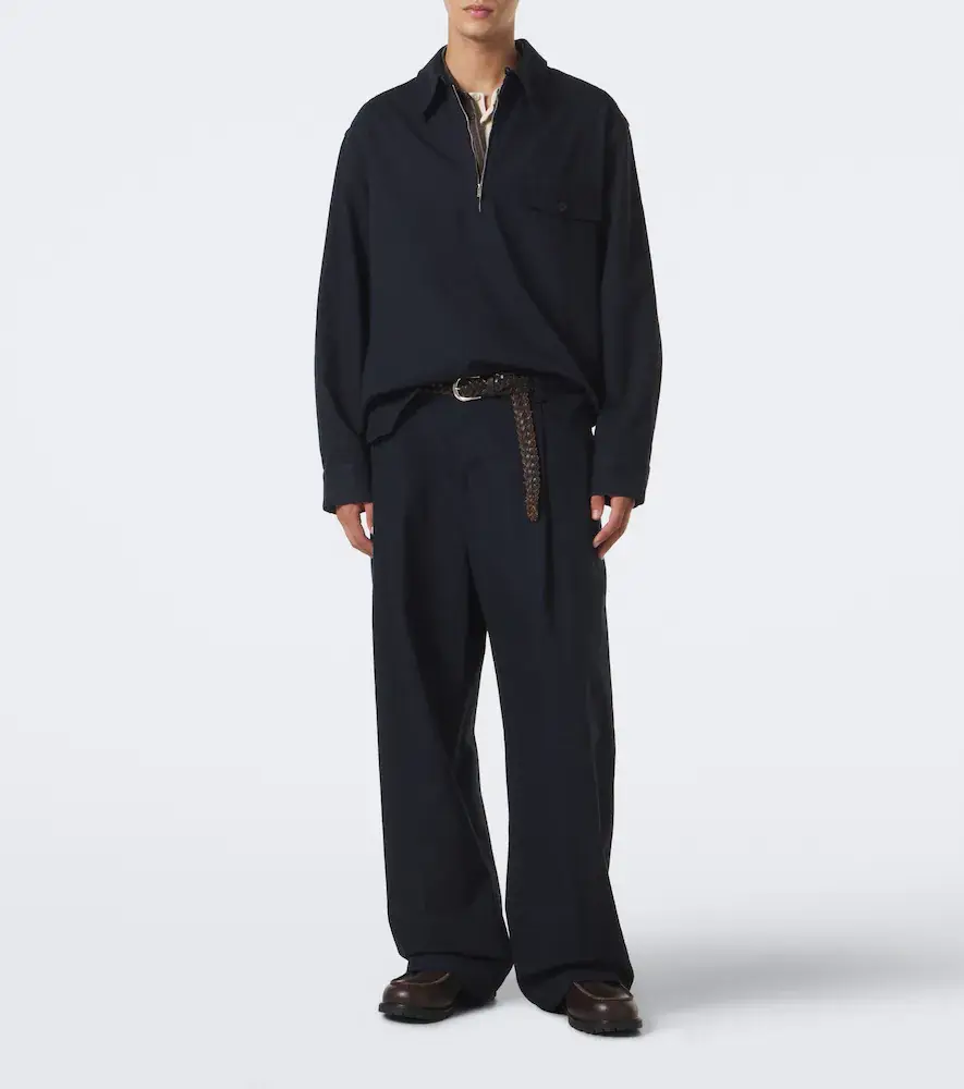 Studio Nicholson Cotton overshirt | Thumbnail 3 Studio Nicholson Cotton overshirt | Thumbnail 3