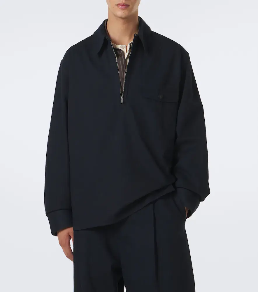 Studio Nicholson Cotton overshirt | Thumbnail 7 Studio Nicholson Cotton overshirt | Thumbnail 7