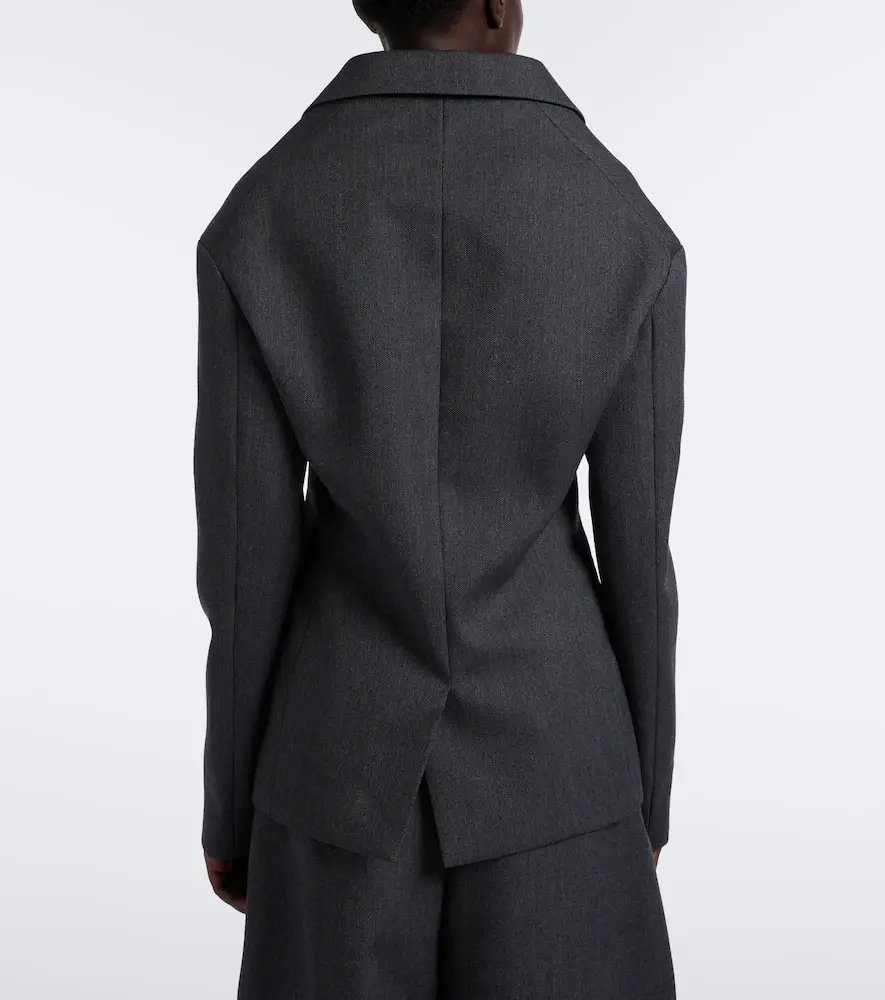 Balenciaga Double-breaster wool blazer | Thumbnail 2