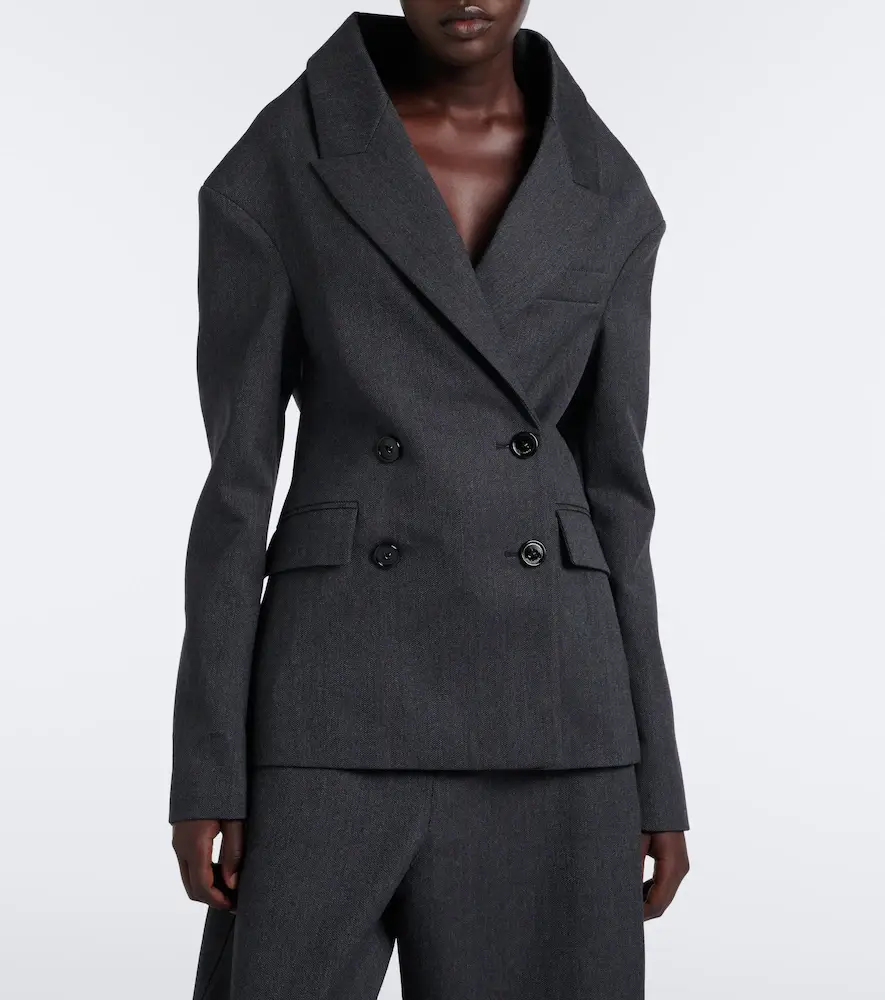 Balenciaga Double-breaster wool blazer | Thumbnail 3