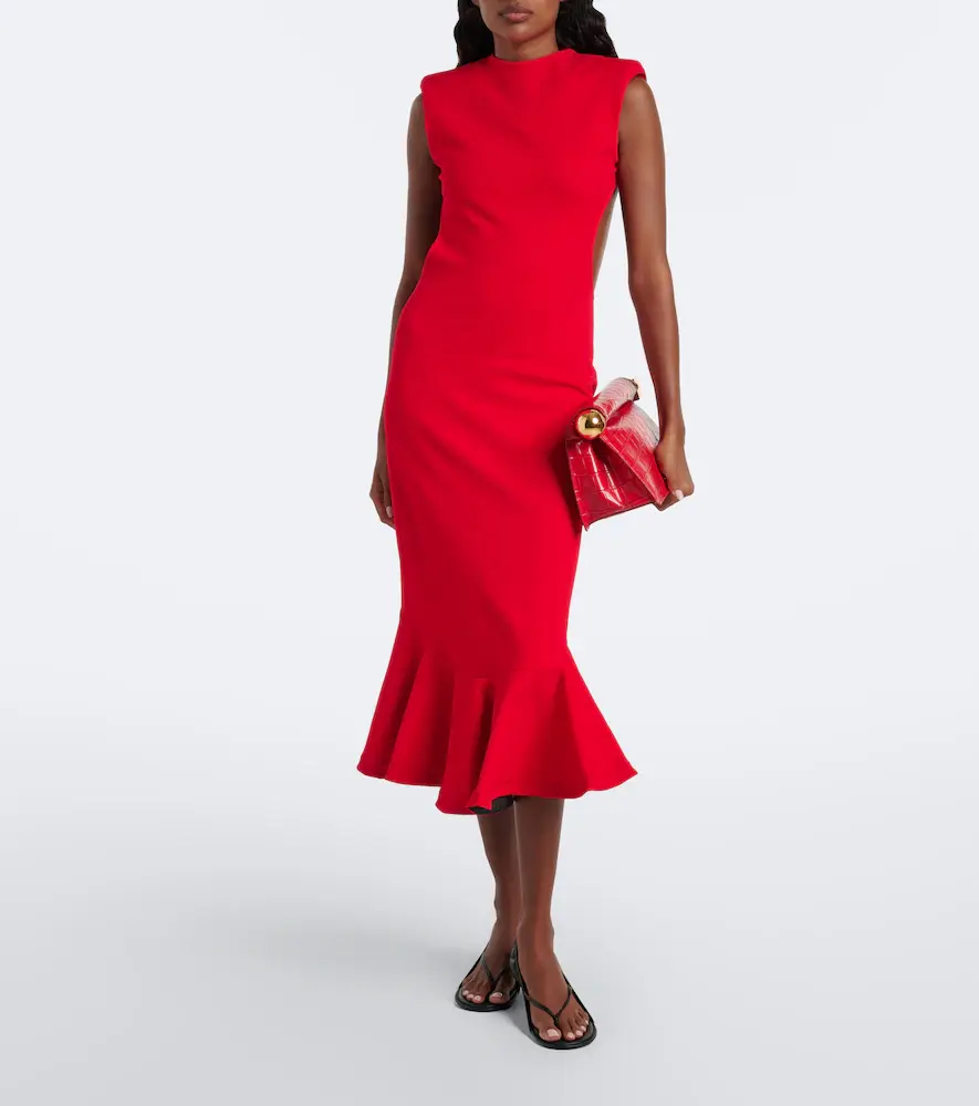 Jacquemus Rond Carré Small croc-effect leather clutch | Thumbnail 5 Jacquemus Rond Carré Small croc-effect leather clutch | Thumbnail 5