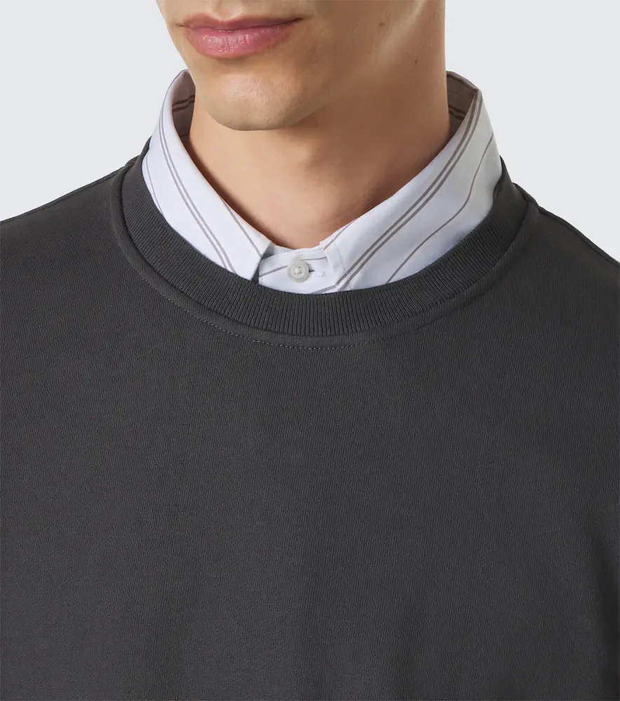 Thom Browne 4-Bar cotton jersey sweatshirt | Thumbnail 2