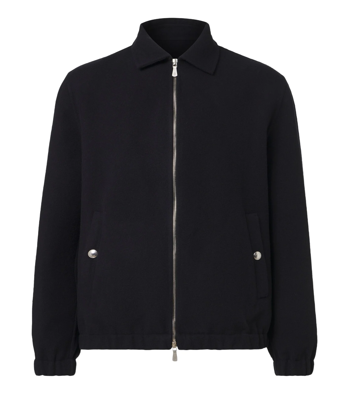 Wool bomber jacket