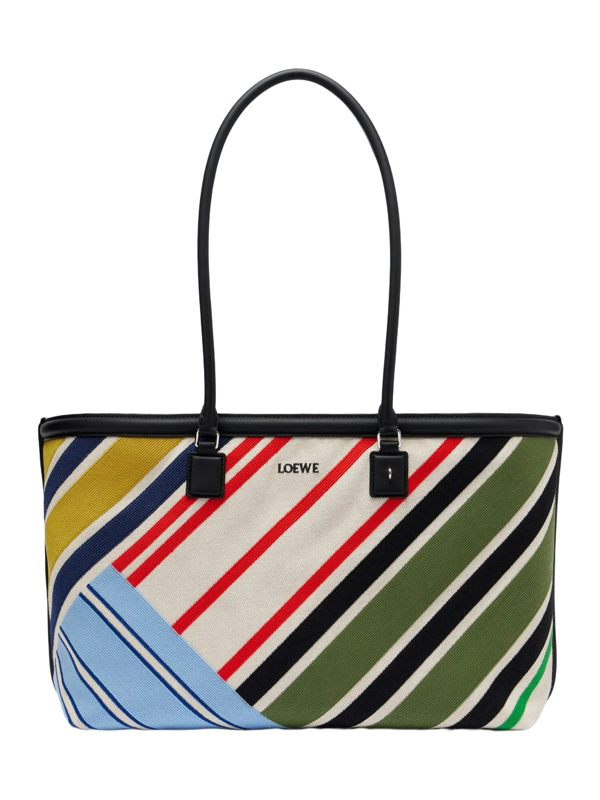 Verano Large embroidered canvas tote bag Verano Large embroidered canvas tote bag