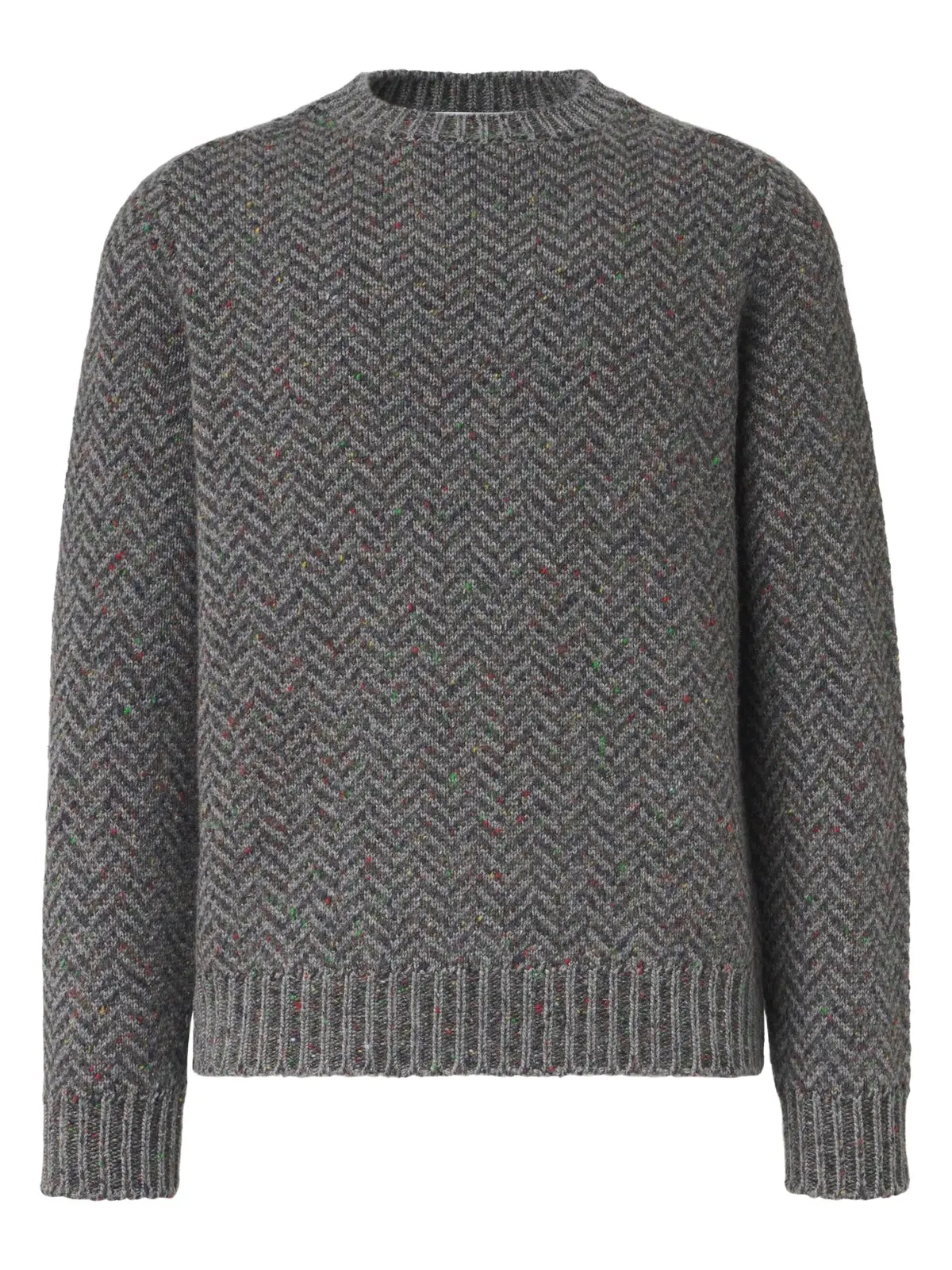 Sermo herringbone cashmere sweater Sermo herringbone cashmere sweater
