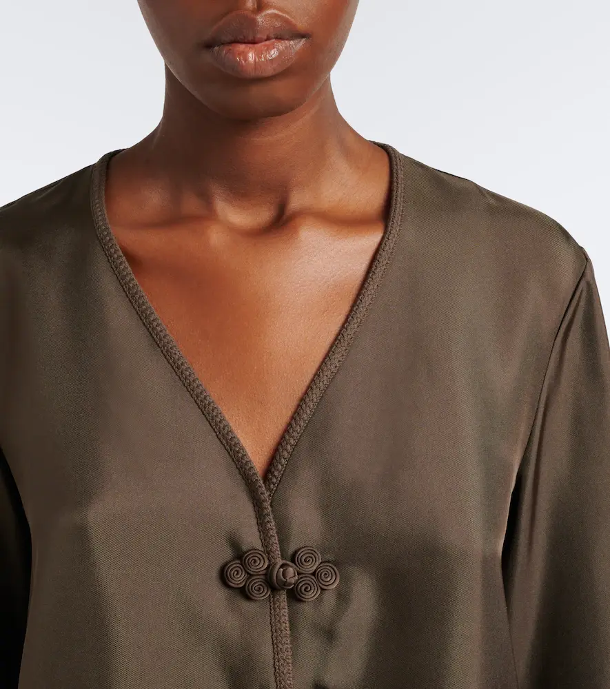 RÓHE Róhe Oversized silk blouse | Thumbnail 6 RÓHE Róhe Oversized silk blouse | Thumbnail 6