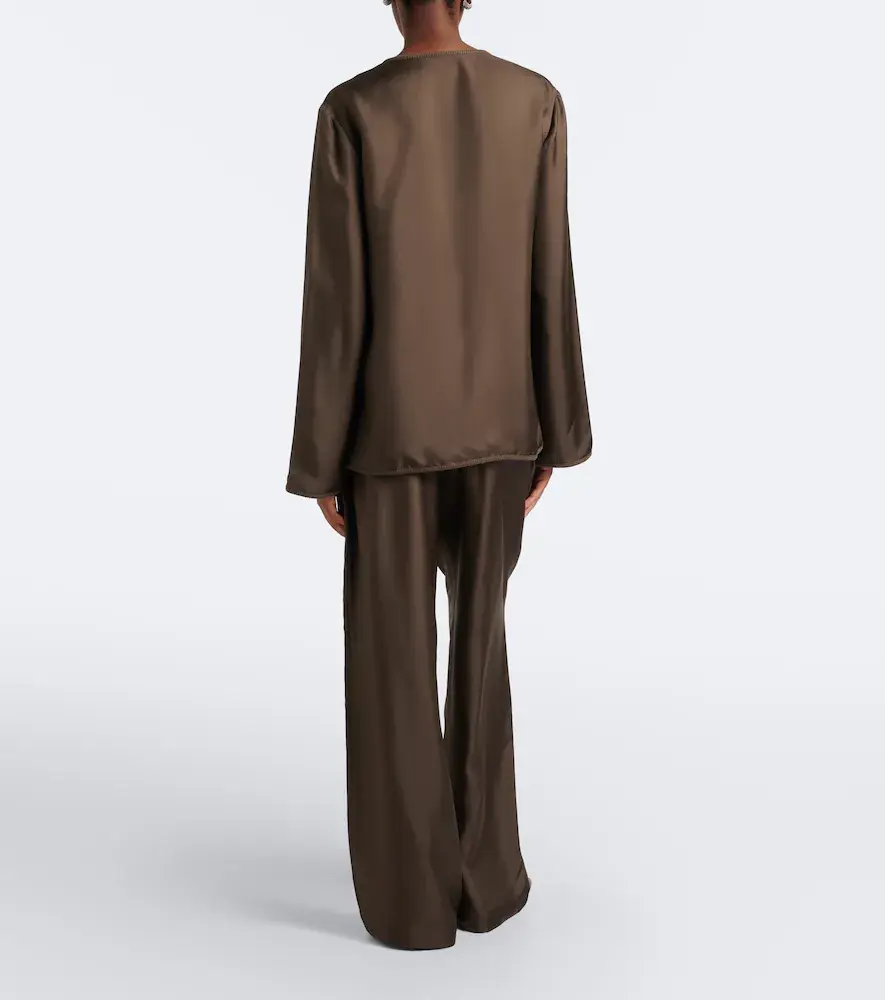 RÓHE Róhe Silk wide-leg pants | Thumbnail 4 RÓHE Róhe Silk wide-leg pants | Thumbnail 4