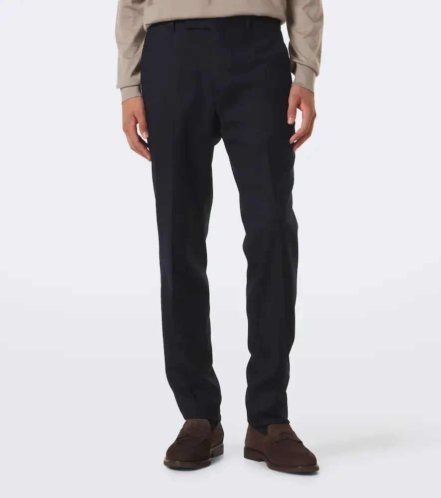 Zegna Wool slim pants | Thumbnail 2 Zegna Wool slim pants | Thumbnail 2