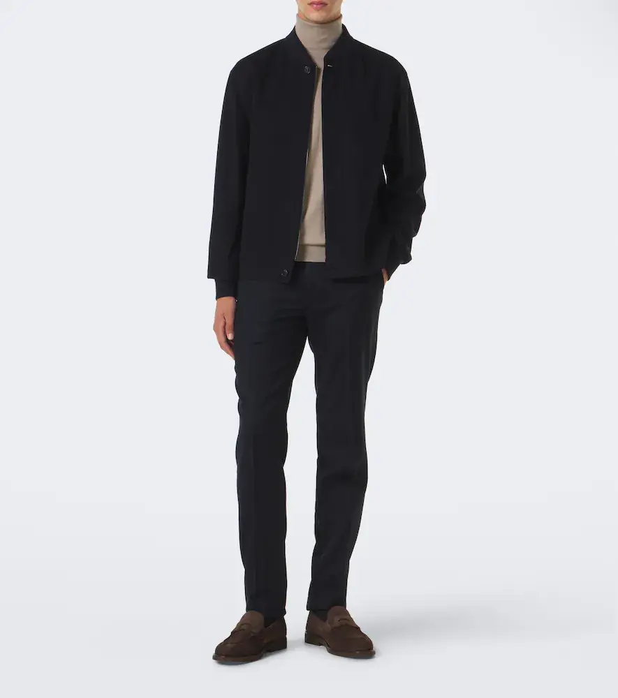 Zegna Wool slim pants | Thumbnail 4 Zegna Wool slim pants | Thumbnail 4