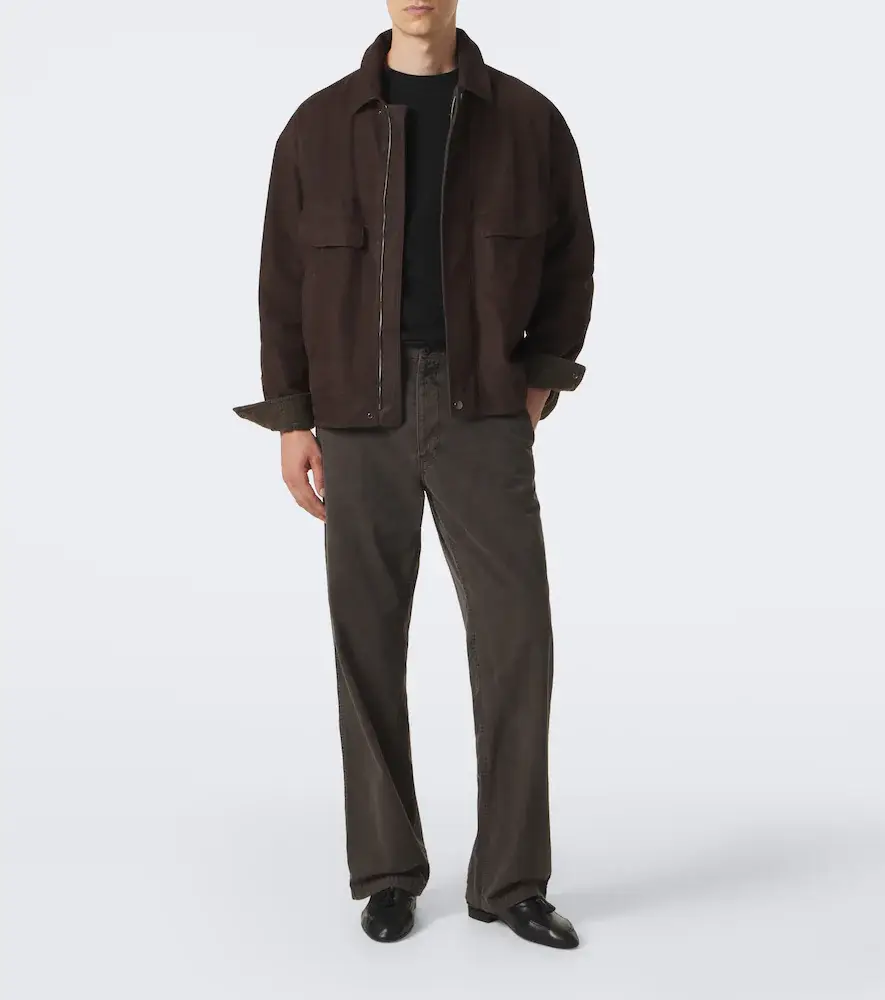 The Row Vana reversible leather blouson jacket | Thumbnail 5