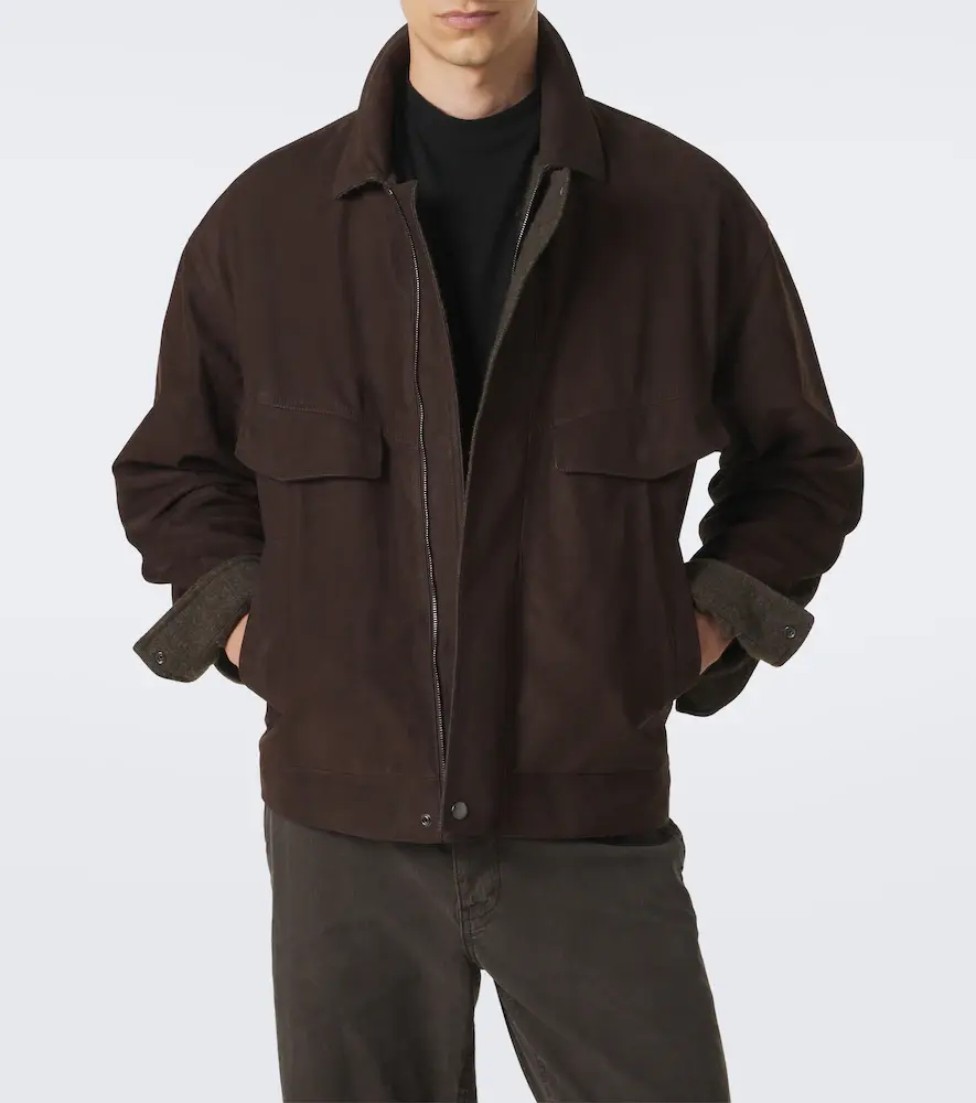 The Row Vana reversible leather blouson jacket | Thumbnail 7