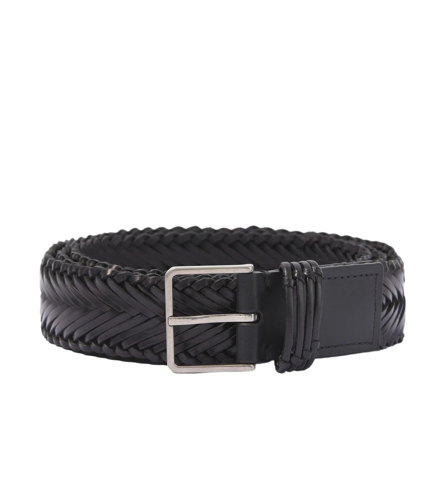 The Row Fisherman woven leather belt