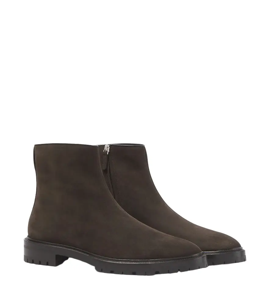 The Row Moto suede ankle boots | Image 1 The Row Moto suede ankle boots | Image 1