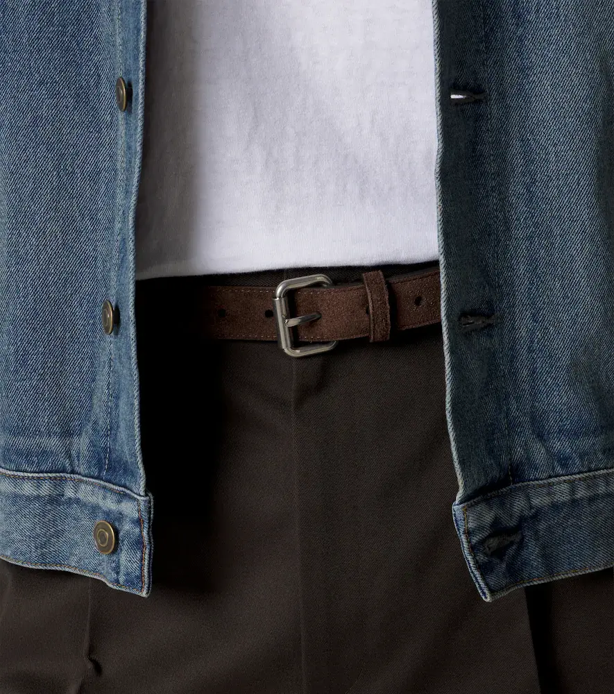 The Row Geo suede belt | Thumbnail 3 The Row Geo suede belt | Thumbnail 3