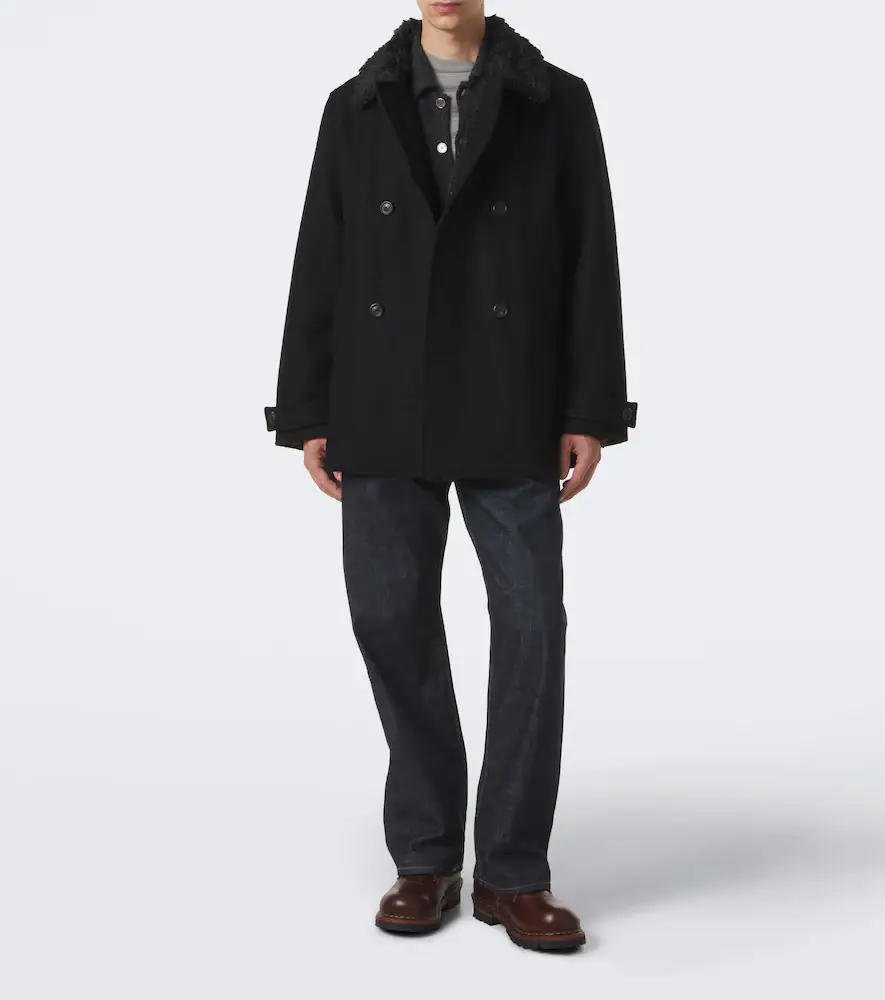 Our Legacy Wage virgin wool peacoat | Thumbnail 2 Our Legacy Wage virgin wool peacoat | Thumbnail 2