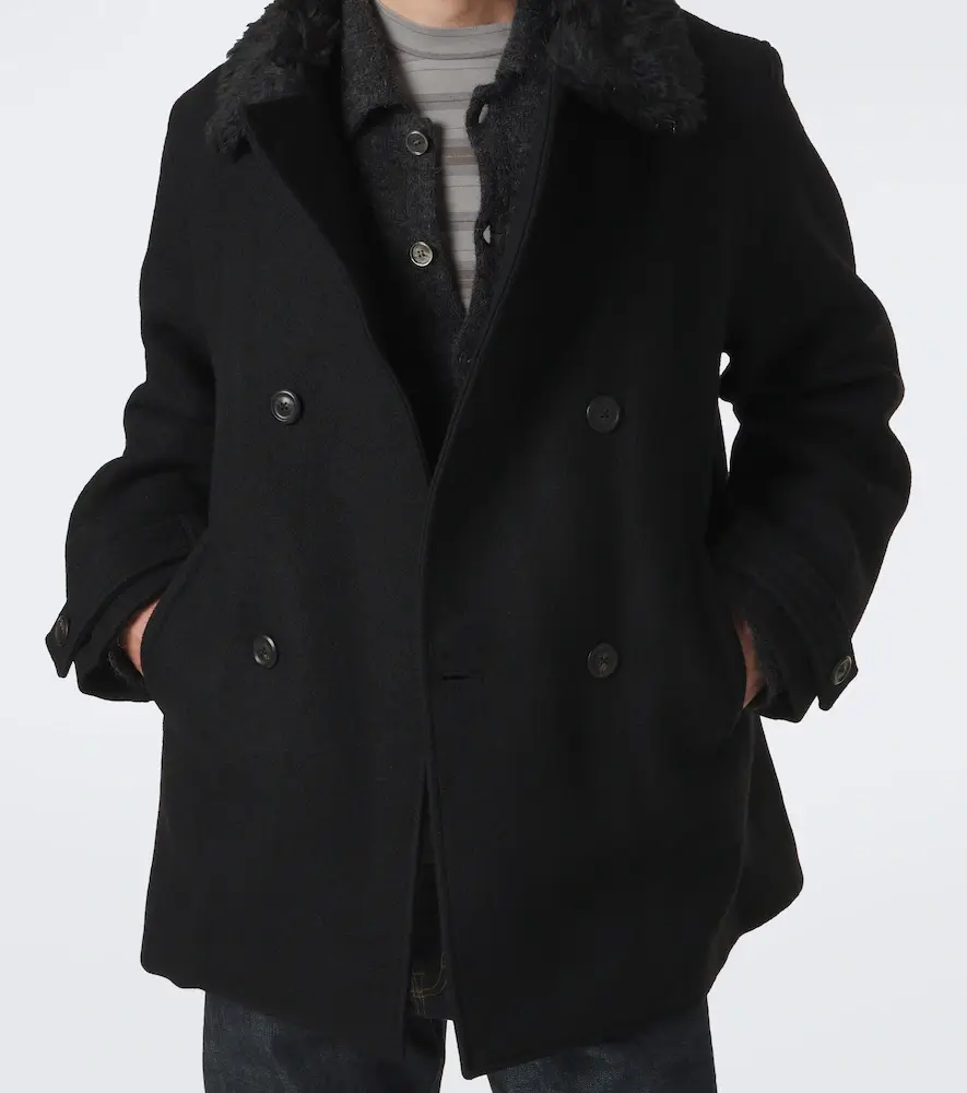 Our Legacy Wage virgin wool peacoat | Thumbnail 3 Our Legacy Wage virgin wool peacoat | Thumbnail 3
