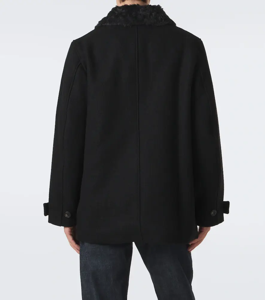 Our Legacy Wage virgin wool peacoat | Thumbnail 4 Our Legacy Wage virgin wool peacoat | Thumbnail 4