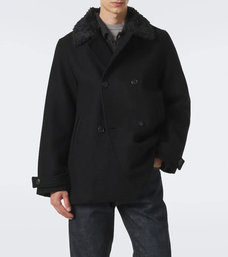 Our Legacy Wage virgin wool peacoat | Thumbnail 5 Our Legacy Wage virgin wool peacoat | Thumbnail 5