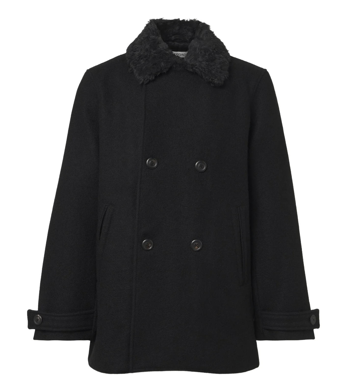 Our Legacy Wage virgin wool peacoat