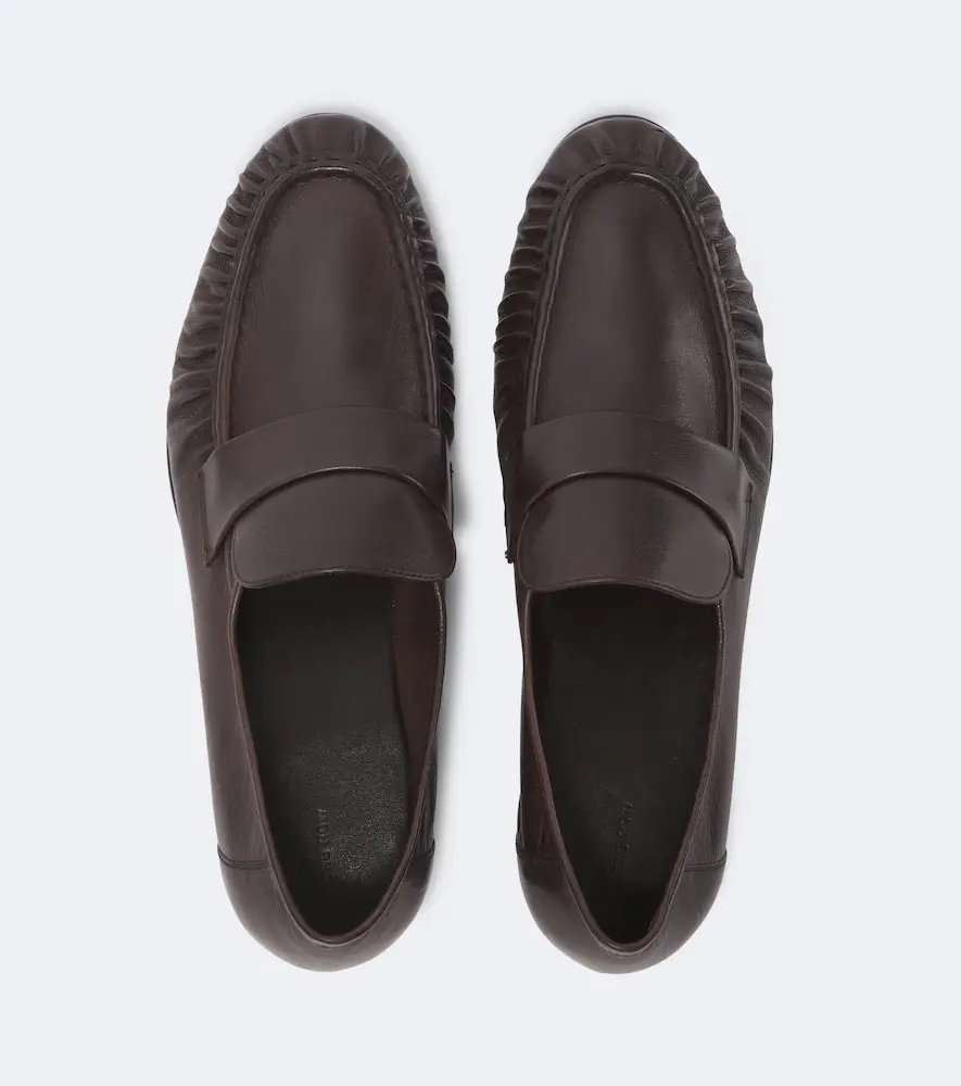 The Row Soft leather loafers | Thumbnail 6 The Row Soft leather loafers | Thumbnail 6