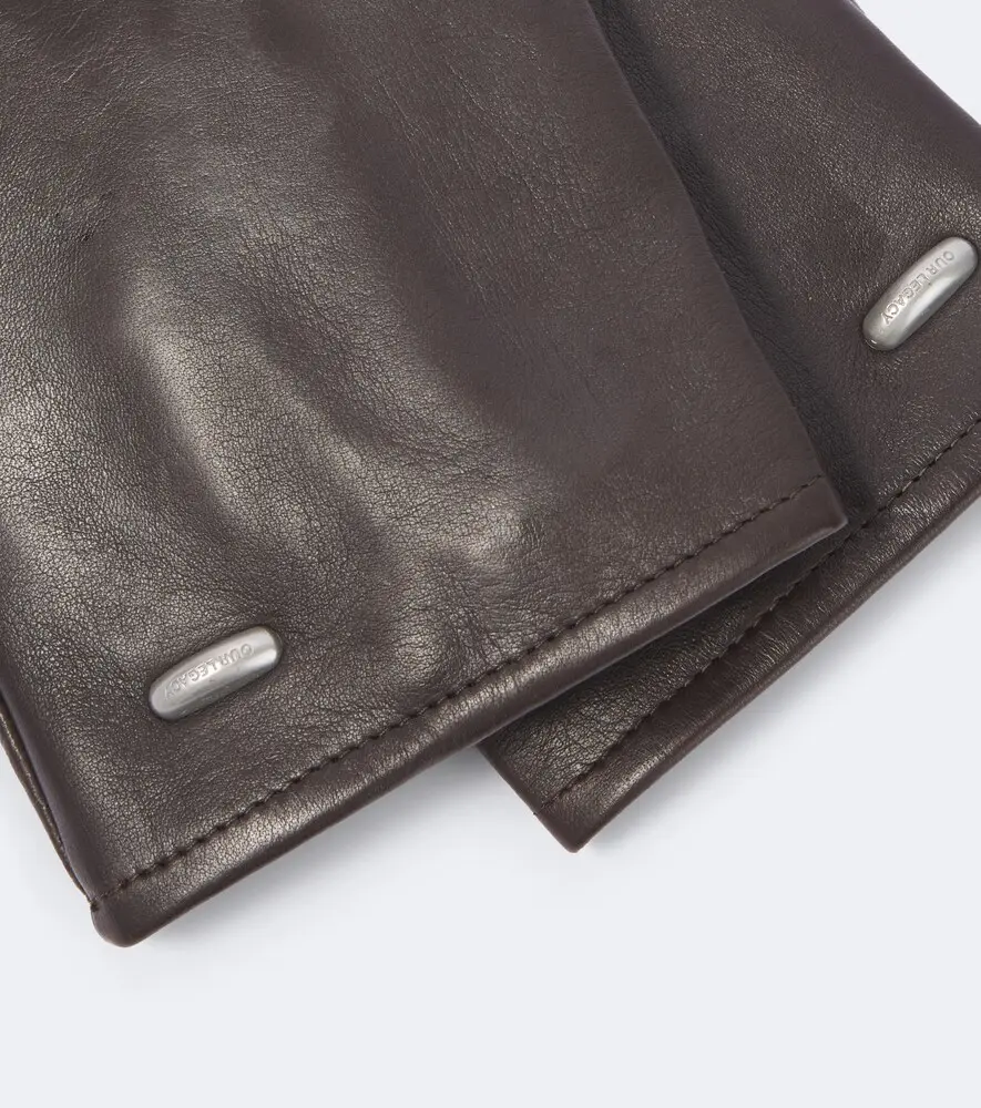 Our Legacy Biker leather fingerless gloves | Thumbnail 2 Our Legacy Biker leather fingerless gloves | Thumbnail 2