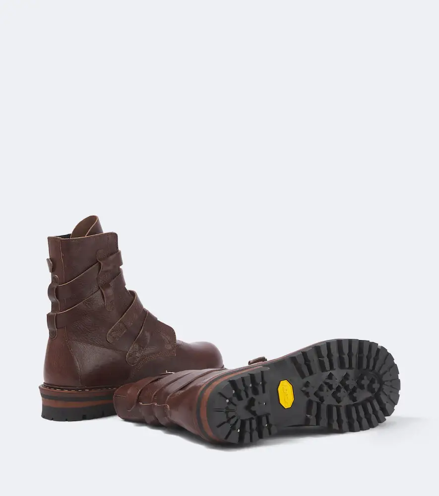 Our Legacy Tanker leather ankle boots | Thumbnail 4