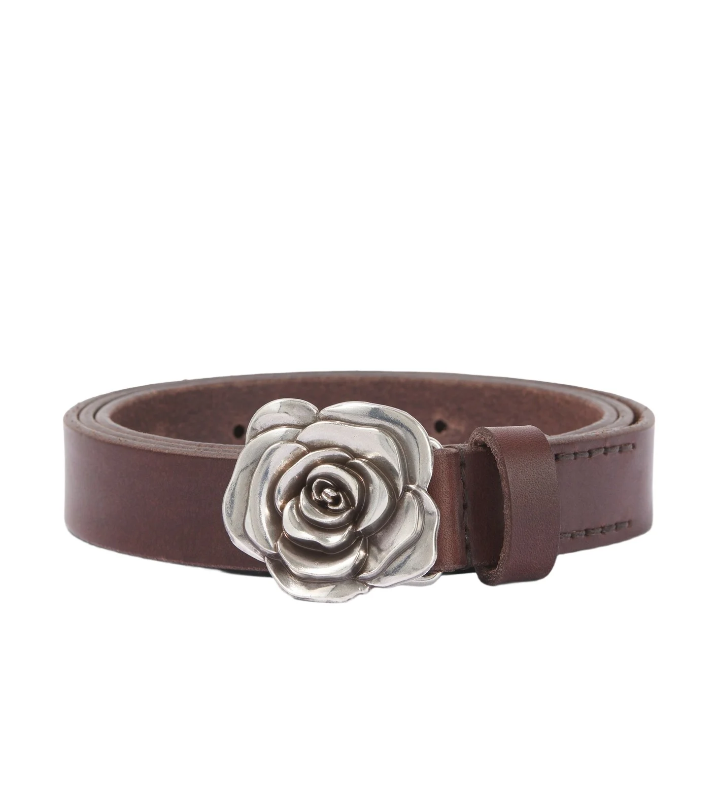 Rose leather belt Rose leather belt